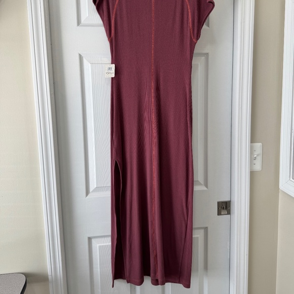 Free People Maxi Ribbed Dress - Picture 4 of 5